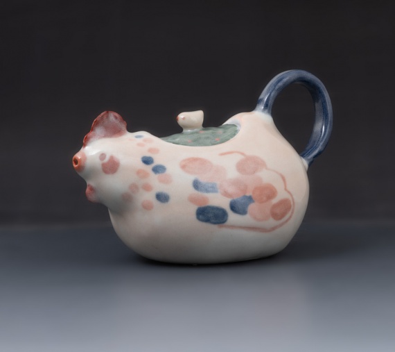 Chicken teapot by Jaimie Murray