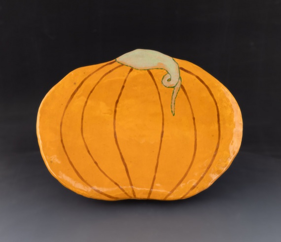 Large pumpkin tray by Tatev Yeghiazaryan