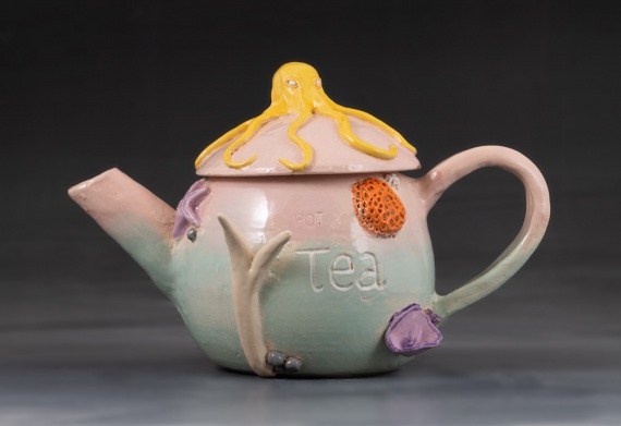 Sea teapot by Yemi Oladosu