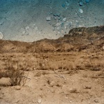 <p><b>Abelardo Morell</b>, <i>Tent-Camera Image on Ground: Looking Southeast Toward the Chisos Mountains, Big Bend National Park, Texas,  2010</i>.</p>