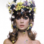<p><b>Bert Stern</b>, <i>Jean Shrimpton</i>, Vogue, January 1965.</p>