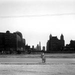 <p><b>Harry Callahan</b>, <i>Eleanor and Barbara, Chicago</i>.</p>
