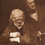 <p><b>David Octavius Hill and Robert Adamson</b>, <i>John Henning; Alexander Handyside Ritchie</i>, 1843-1848. Calotype.</p>
