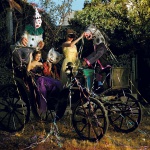<p><b>Paul Outerbridge</b>, <i>Carnival Carriage, Mexico</i>, circa 1950.</p>