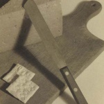 <p><b>Paul Outerbridge</b>, <i>Cheese and Crackers</i>, 1922.</p>
