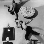 <p><b>Philippe Halsman</b>, <i>USA. New York city. 1949. "Dream of a Poet" by French artist Jean COCTEAU.</i></p>