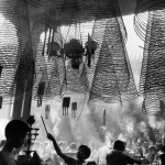 <p><b>Rene Burri</b>, <i>Saigon, Cholon, Chinese quarter. Chinese pagoda. Incense offering on New Year.</i></p>