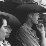 <p><b>Robert Frank</b>, <i>Rodeo, Detroit</i>, 1955.</p>