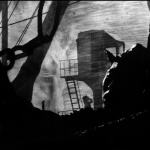 <p><b>W. Eugene Smith</b>, <i>Hitachi shipboard worker. 1961.</i></p>