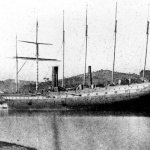 <p><b>Wiiliam Henry Fox Talbot</b>, <i>SS Great Britain fitting out alongside Gasworks quay in Bristol Floating Harbour (not Cumberland Basin)</i>, April 1844.</p>