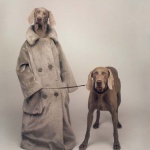 <p><b>William Wegman</b>, <i>Dog Walker</i>, 1990.</p>