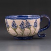 Flower pattern cup by Amy O'Connell