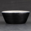 Black and white bowl by Elena Grenzebach