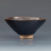 Tenmoku teabowl by Jesse Midgarden