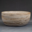 Marbled clay bowl by Julius Sidow