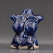 Blue female torso by Savannah Hope