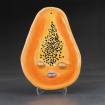 Papaya face plate by Sydney Wright